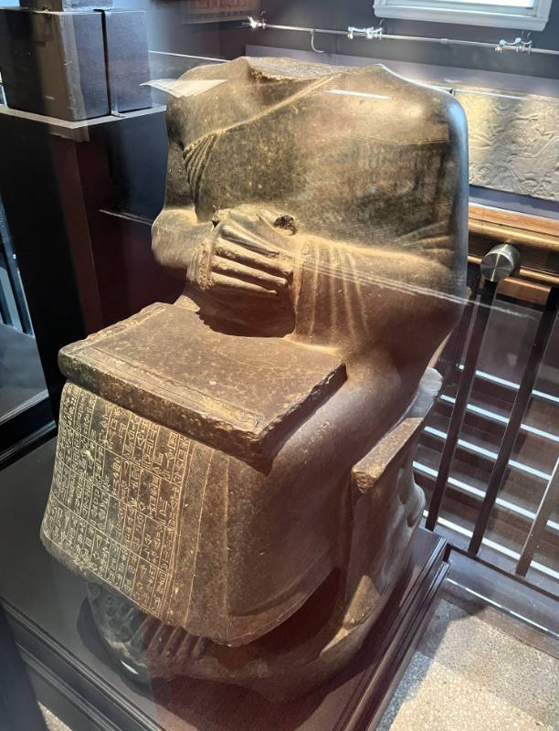 Statue of Gudea, ensi of Lagash, “The Architect with Ruler”