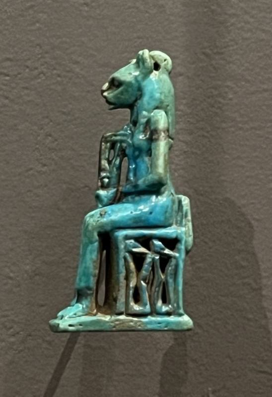 Seated Bastet Amulet